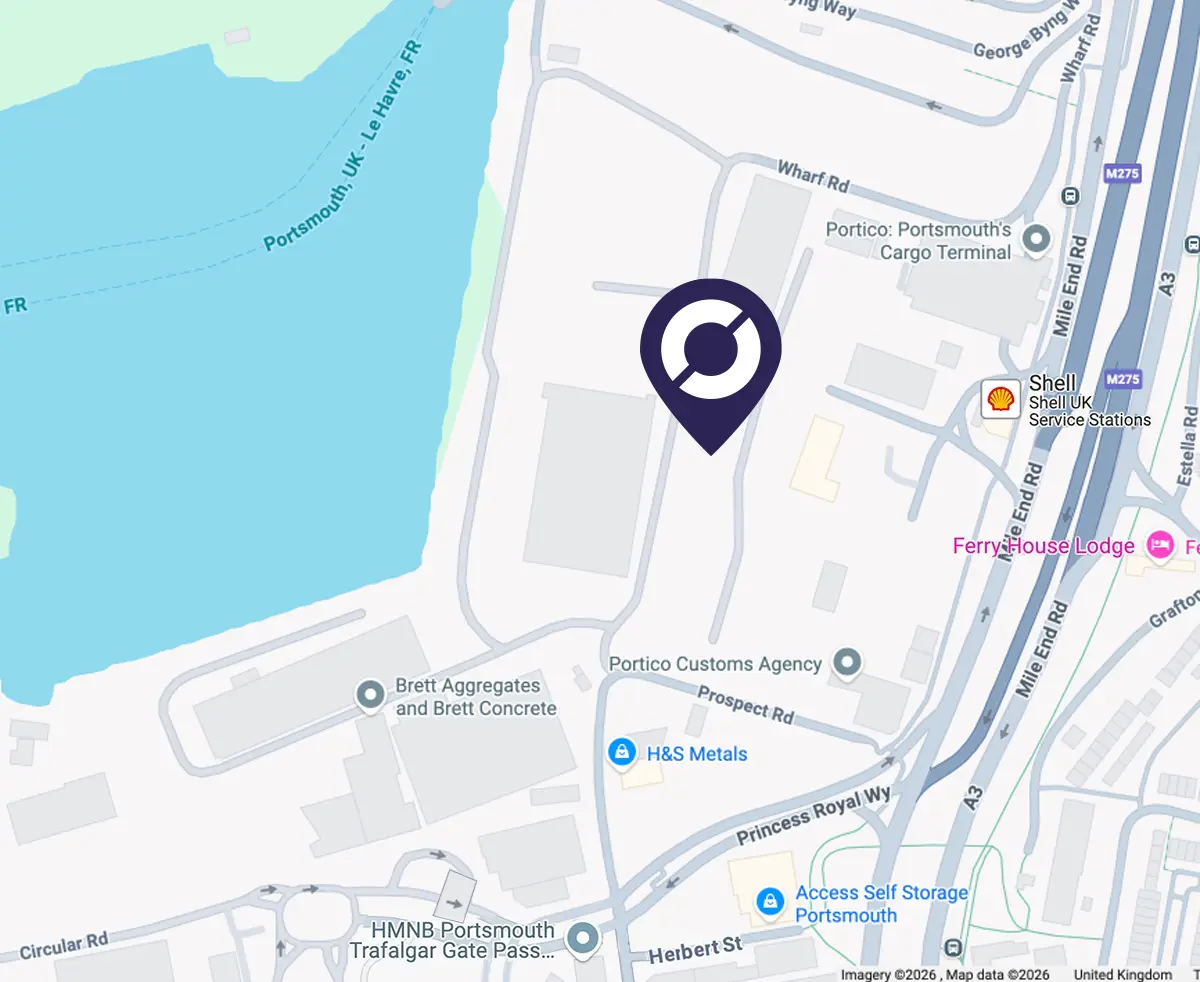 Directions to Portsmouths Cargo Terminal